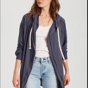 🆕 Grey State Callie Cardigan Hoodie